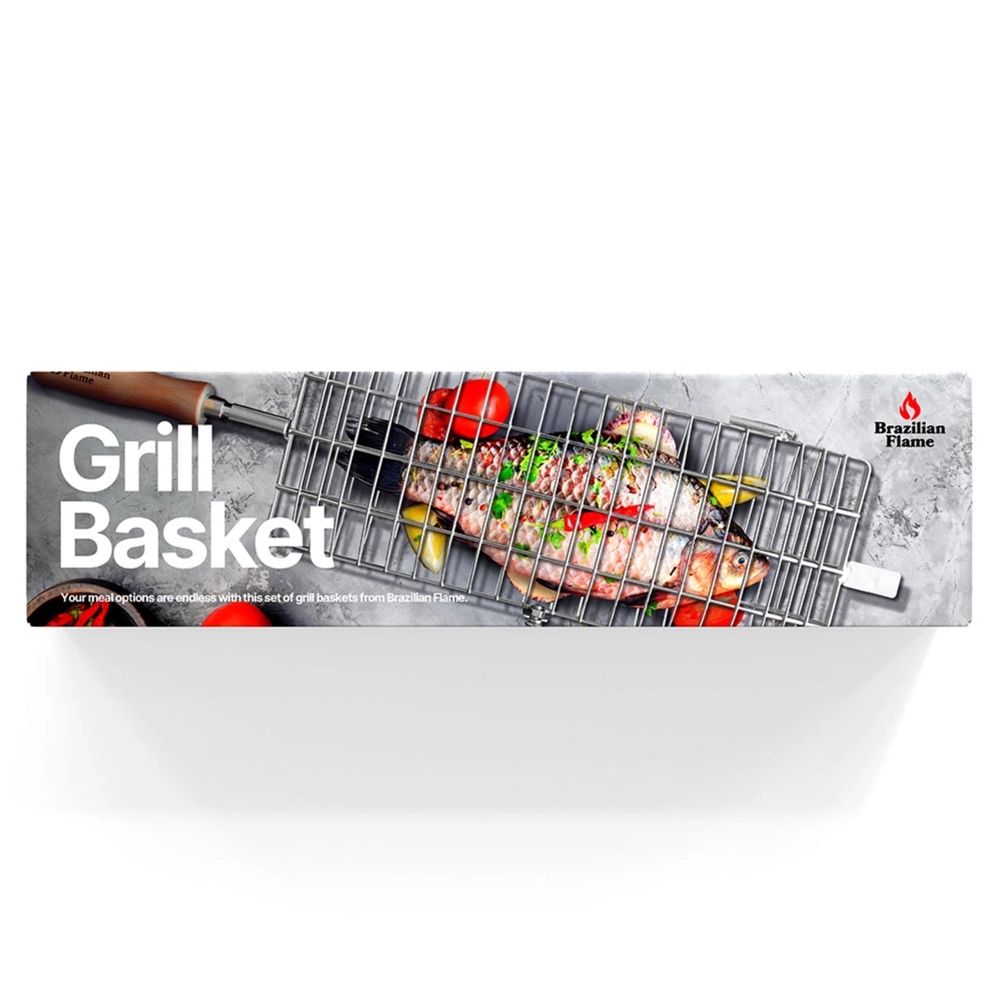 Conjunto de cesta brasileira Flame Grill