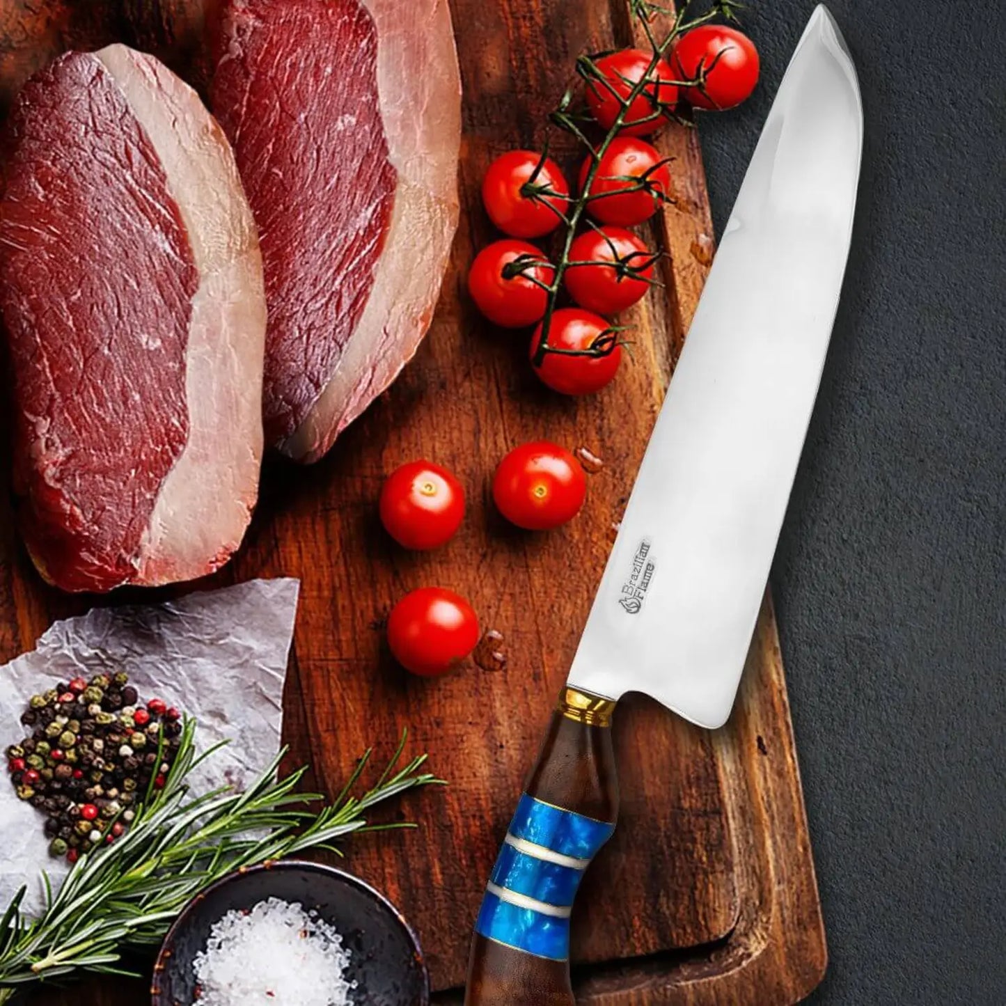 Faca de Picanha Flame Chef Brasileira