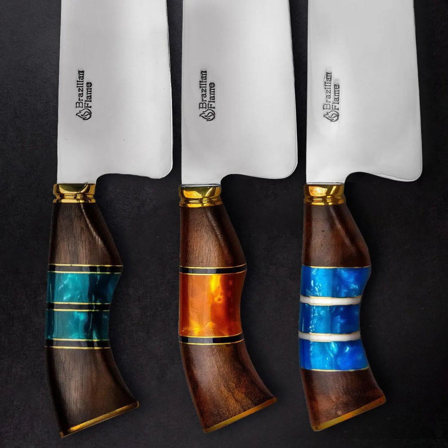 Faca de Picanha Flame Chef Brasileira