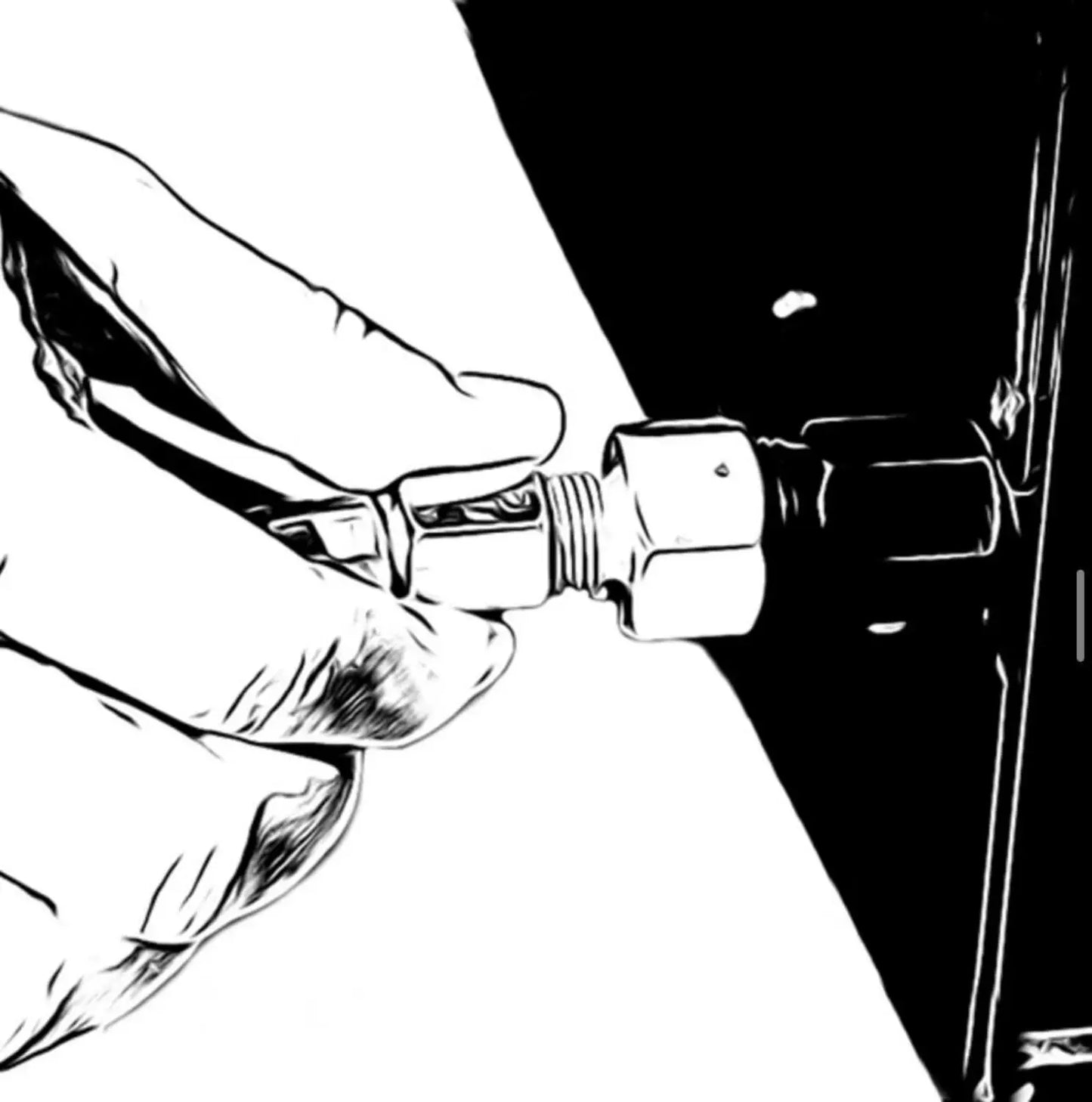 Adaptador de gás de chama brasileiro para conector de tubo