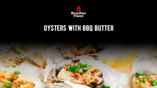 Oysters with BBQ Butter