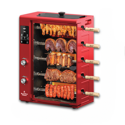 PRE-ORDER ONLY - FOGO SERIES Brazilian Flame® Rotisserie Gas Grill w/5-Skewers