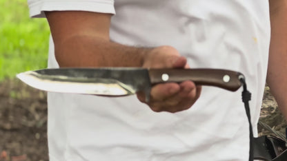 Faca de truta brasileira Flame Camper